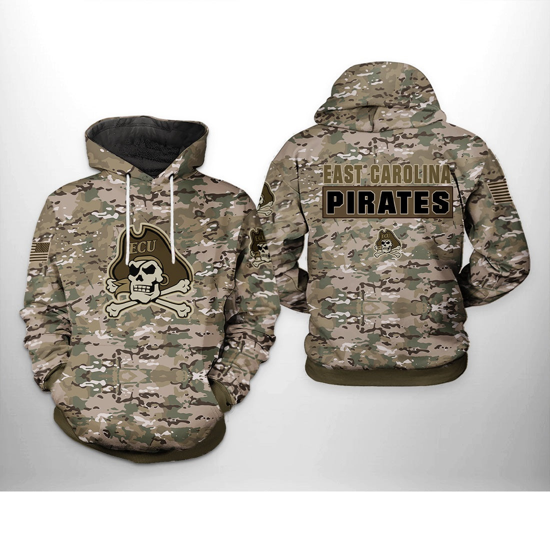 Fiu Golden Panthers Camo Hoodie - Panther Pride